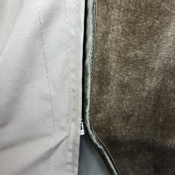 Vintage London Fog Faux Fur Lined Button Front Trench Coat 12 - Picture 10 of 10